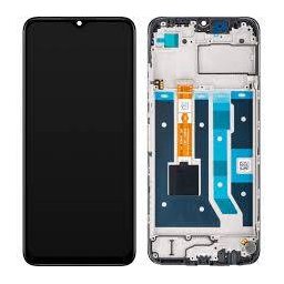 Display Cu Touchscreen Oppo A17 Cu Rama Negru Service Pack 4130358