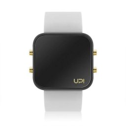 Smartwatch UpWatch LED FH0000137766 Bratara din Silicon 3ATM Alb