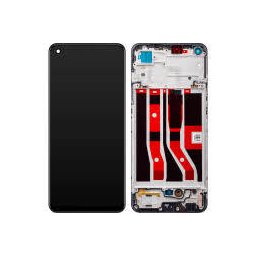 Display Cu Touchscreen Oppo Reno4 5G Cu Rama Negru Space Black Service Pack 4904705