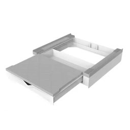 Kit De Suprapunere Universal Meliconi Pentru Suprapunerea Masinii De Spalat Si A Uscatorului + Sertar Retractabil