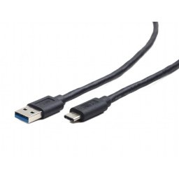 Cablu De Date Gembird Smartphone USB 3.0 (T) la USB 3.1 Type-C (T) 36W 1.8M Negru