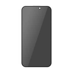 Folie de Protectie Ecran OEM Privacy pentru Apple iPhone 11 Pro / XS / X Sticla Securizata Full Glue 5D Negru