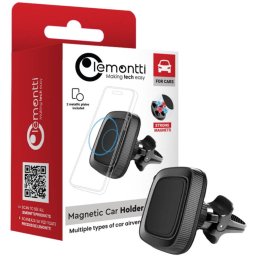 Suport Auto Magnetic Lemontti LEMSAMFN 360 Flex Prindere la Sistemul de Ventilatie Negru
