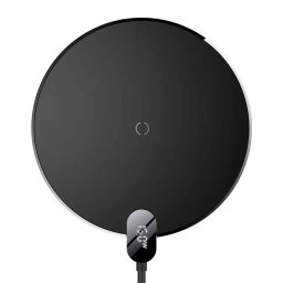 Incarcator Inductiv Baseus Digital LED Wireless 15W Negru