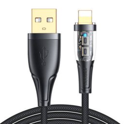 Cablu Date Joyroom USB-A Lightning 2,4A 1,2m Joyroom S-UL012A3 Negru