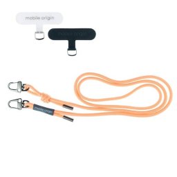 Mobile Origin Lanyard Rope, 6 mm, Ajustabil 82-163cm, Peach Fuzz