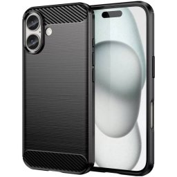 Husa Telefon OEM Apple iPhone 16 Plus Carbon Negru