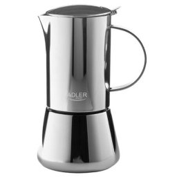 Cafetiera Italiana Adler AD 4417 Pentru Aragaz Espresso 620ml Otel Inoxidabil