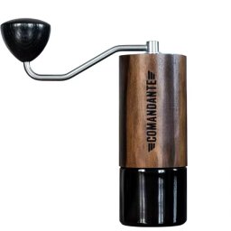 Rasnita Manuala de Cafea COMANDANTE C40 MK4 Nitro Blade Liquid Amber Capacitate 40G Maro