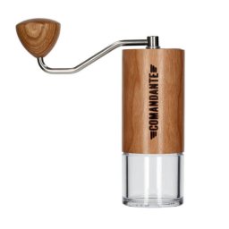 Rasnita Manuala de Cafea COMANDANTE C40 MK4 Nitro Blade America Cherry Capacitate 40G Lemn Maro