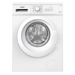 Masina de Spalat Rufe Automata Slim Samus WSL-5081 Capacitate 5Kg 23 Programe Clasa Energetica D Alb