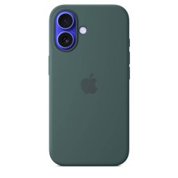 Husa Apple iPhoneÂ 16 Silicone Case MagSafe Lake Green (Seasonal)