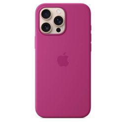 Husa Apple iPhoneÂ 16 Pro Max Silicone Case with MagSafe - Fuchsia (Seasonal)