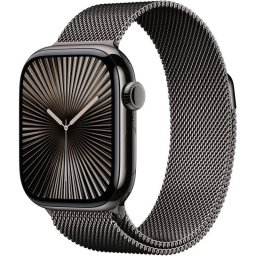 Smartwatch Apple Watch S10 Cellular 42mm Slate Titanium Case Slate Milanese Loop