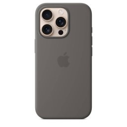 Husa Apple iPhoneÂ 16 Pro Silicone Case MagSafe Stone Gray