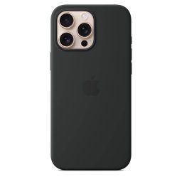 Husa Apple iPhoneÂ 16 Pro Max Silicone Case MagSafe Black