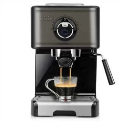 Espressor Portabil Black+Decker BXCO1200E 1.2L 1200W Negru/Argintiu