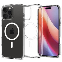 Husa Spigen Liquid Crystal Transparenta ACS08389 MagSafe pentru Apple iPhone 16 Pro