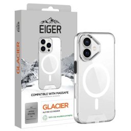 Husa Eiger Glacier Magsafe Case pentru iPhone 16 Clear