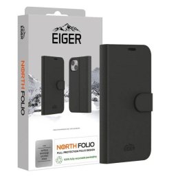 Husa Eiger North Folio Case pentru iPhone 16 Pro Max Negru