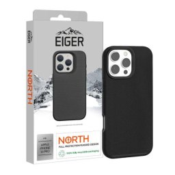 Husa Eiger North Case pentru iPhone 16 Pro Negru