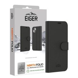 Husa Eiger North Folio Case pentru iPhone 16 Negru