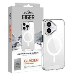 Husa Eiger Glacier Magsafe Case pentru iPhone 16 Plus Clear