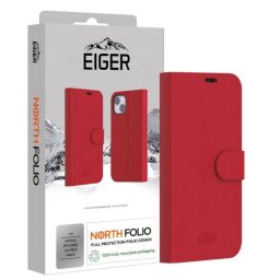 Husa Eiger North Folio Case pentru iPhone 16 Pro Max Rosu