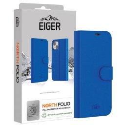 Husa Eiger North Folio Case pentru iPhone 16 Pro Max Albastru
