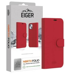 Husa Eiger North Folio Case pentru iPhone 16 Plus Rosu