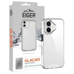 Husa Eiger Glacier Case pentru iPhone 16 Plus Clear