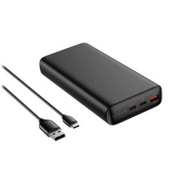 Acumulator Extern VEGER T100 W2032C-100 20000mAh 1x USB-A 2x USB-C Negru