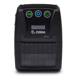 Imprimanta De Etichete Zebra ZQ210 2.25inch Bluetooth Label & Receipt Printing Belt Clip USB Negru