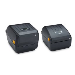 Imprimanta De Etichete Zebra Cu Transfer Termic (74M) ZD220 203dpi Cabluri EU Si UK USB Negru