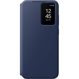Husa Samsung Flip Smart View Wallet Case pentru Galaxy S24 FE (S721) Albastru