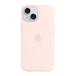 Husa Silicon Apple MXPH3ZM/A pentru Iphone 15 MagSafe Roz Deshis