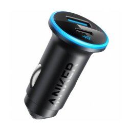 Incarcator Auto Anker 323 52.5W 3A 1x USB-A - 1x USB-C Negru