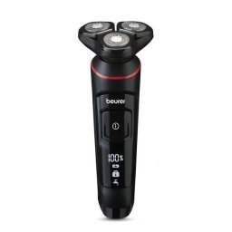 Aparat De Ras Rotativ Beurer MN8X Flexibil 360grade Acumulator 60min Negru