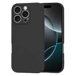 Husa Spacer Iphone 16 Pro Grosime 1.5Mm Material Flexibil TPU Negru