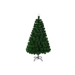 Brad De Craciun Artificial Procart Iluminat Cu Fibra Optica Si Led-uri 180 Cm Suport Metalic Inclus