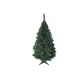 Brad Artificial De Craciun Procart Pin Cashmere 220 Cm Varfuri Albe Ace Subtiri Verde Natural