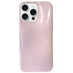 Husa Lemontti Puffer pentru iPhone 16 Pro cu finisaj lucios Roz