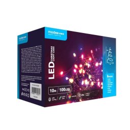 Ghirlanda Luminoasa Decorativa Nedis Smart Wi-Fi 100 LED-uri 10M Android / IOS Multicolor