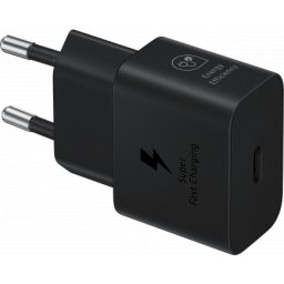 Incarcator Samsung Retea 25W 3A 1 x USB-C Negru