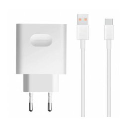 Incarcator Huawei Retea Cu Cablu USB-C HW-110600E02 66W 6A 1 x USB-A Alb