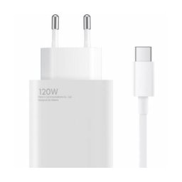 Incarcator Xiaomi Cablu USB-C 120W 6A 1 x USB-A Alb
