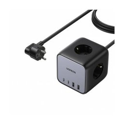 Prelungitor UGREEN CD268 2 x USB-A - 2 x USB-C - 3 x Schuko Gri