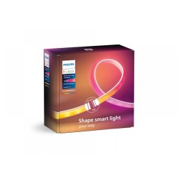 Extensie Banda LED Philips Hue Gradient Lumina Alba si Colorata Lungime 1M Alb