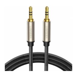 Cablu Audio UGREEN 3.5mm - 3.5mm AV125 2m Gri