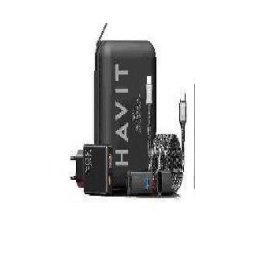 Kit Incarcare Havit 5000 mAh USB Type-C Mini USB 1m Negru